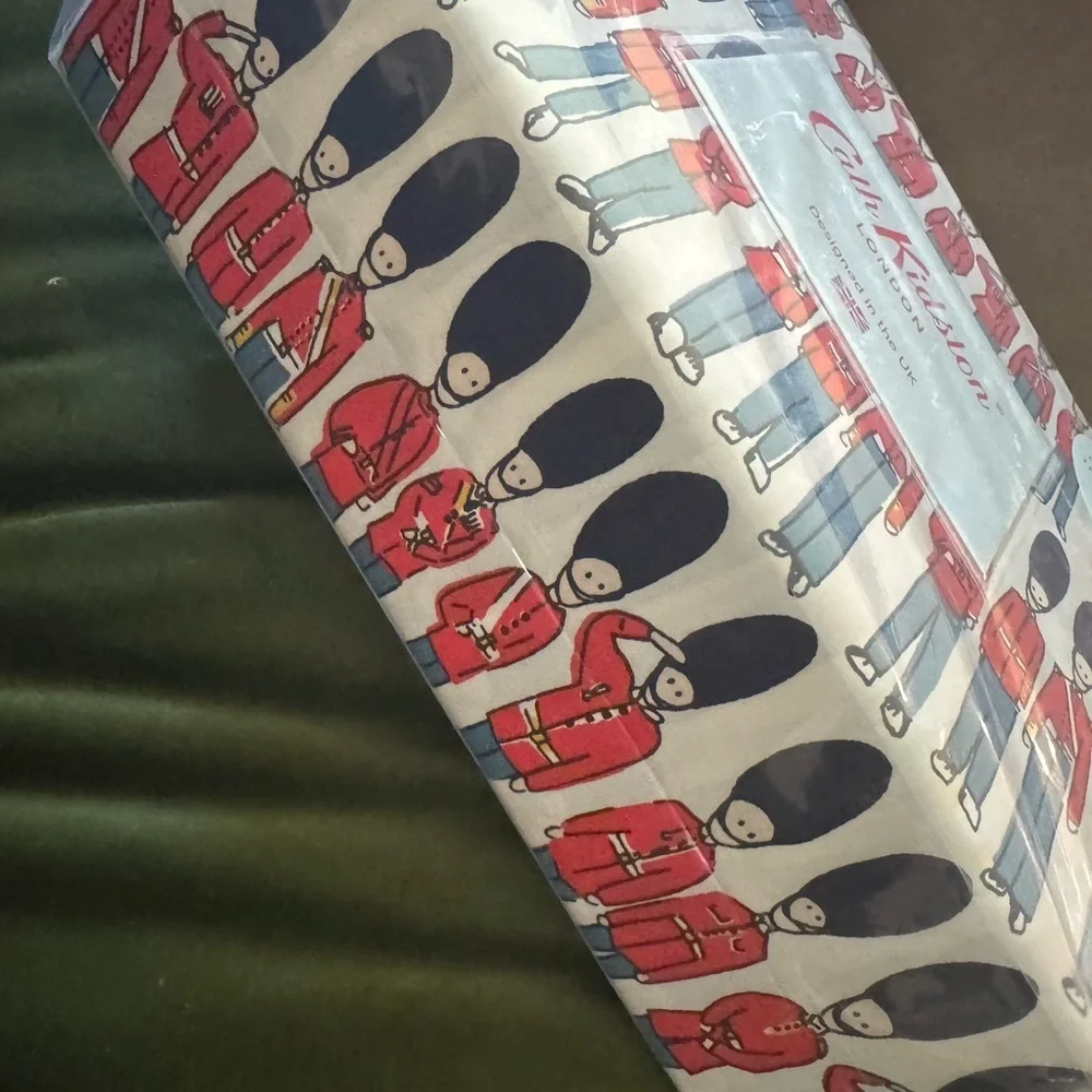 CATH KIDSTON sheets- the cutest “guards” 100%  ￼ cotton, queen size. See pics:
